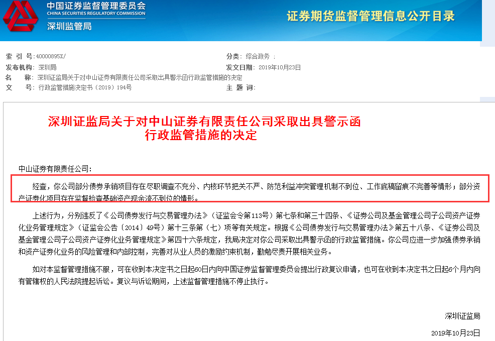 监管踢爆“四宗罪”！这家券商遭重罚：重要业务被叫停！高管退回年终奖