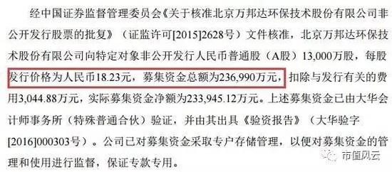 解密徐翔残棋万邦达：年度最佳清仓式减持 大股东套现60亿