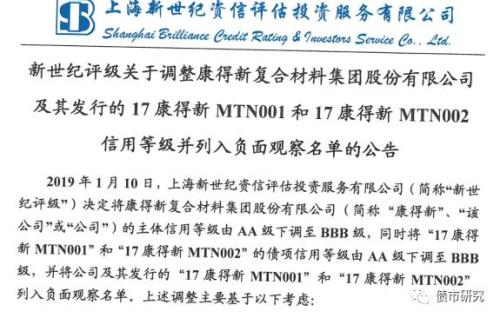 2019债市第一雷？半年市值蒸发400亿！信康得新的报表