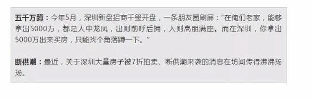 深圳房价将设15%涨跌幅限制？误读！