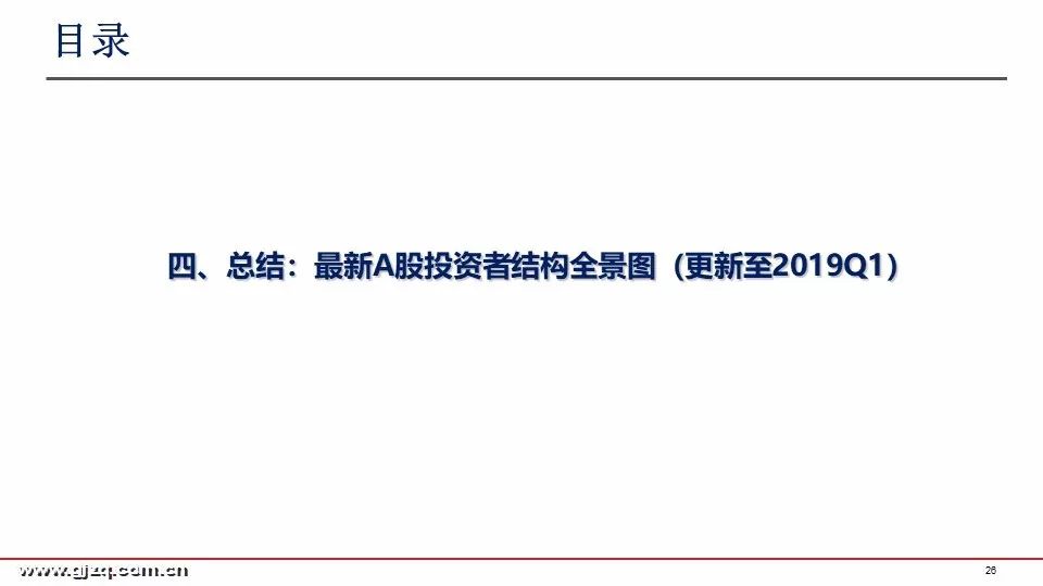 国金策略：2019年首季A股投资者结构全景图深度剖析