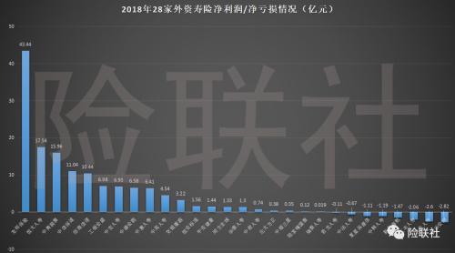 去年28家外资寿险公司近三成亏损