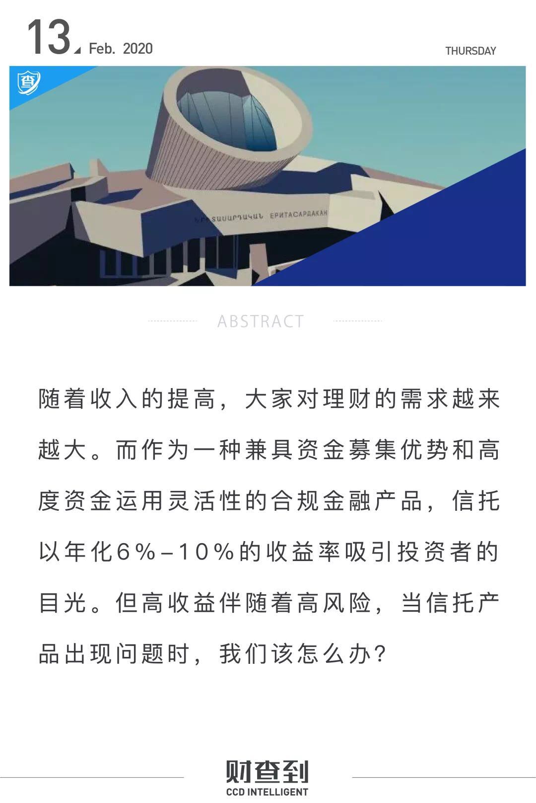 投教专栏｜信托产品出问题了怎么办？学会这四招防范投资风险