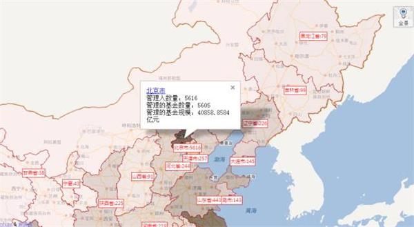 超好玩的私募地图诞生：私募已遍布全中国