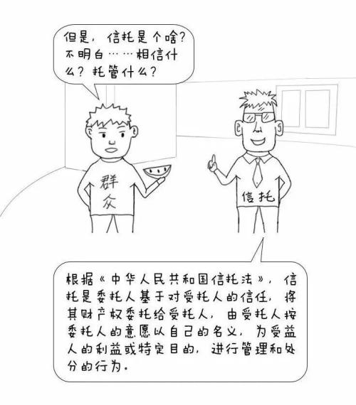 漫画信托： 三分钟读懂关于信托的那些事儿