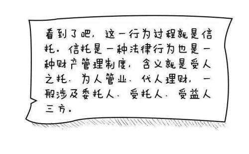 漫画信托： 三分钟读懂关于信托的那些事儿