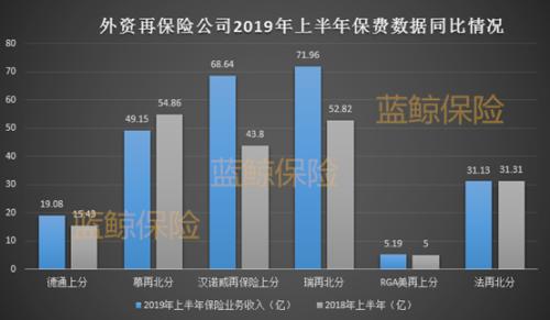 外资再保公司上半年保费上行 政策助推但规模仍受直保市场限制