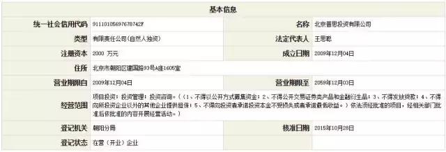 大清洗！普思投资被注销？土豪王思聪做了一个任性的决定