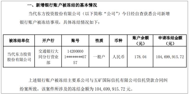 信托公司要钱难 多家上市公司信托贷款或股票质押式回购出问题