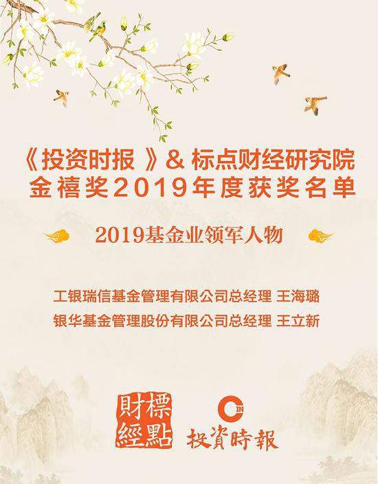 2019年度金禧奖名单出炉：22家公司获最具投资价值奖