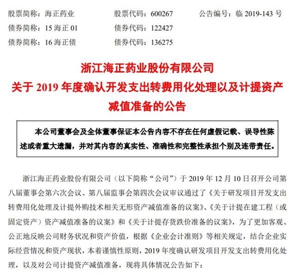 突然爆雷！医药白马股计提减值13.1亿 更有两只百亿股出大事 30亿巨资砸跌停