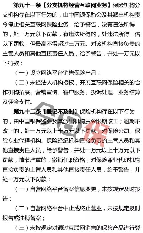 万字长文 解析互联网保险新规十大监管变化