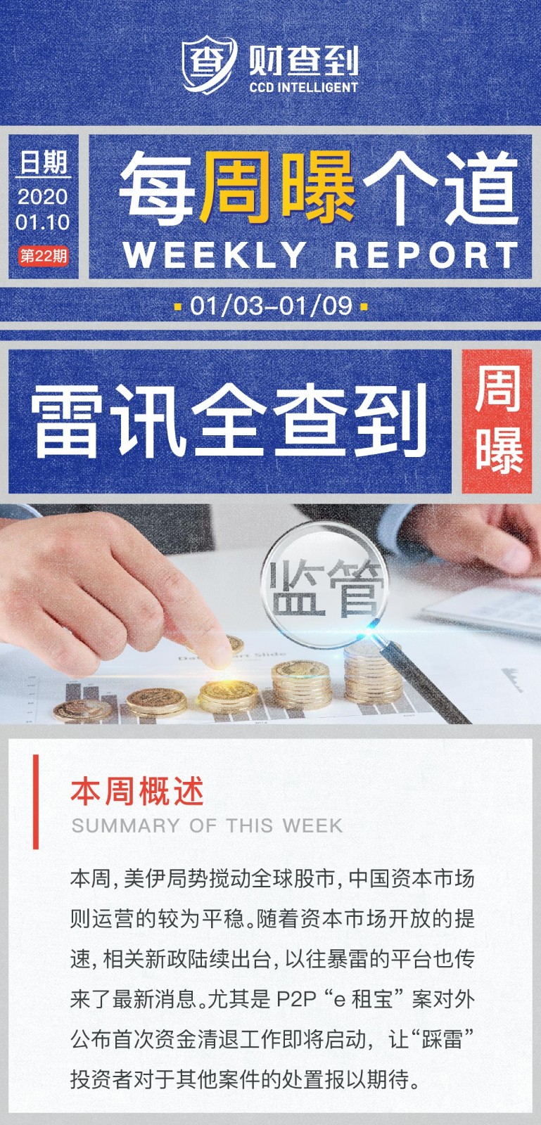 投资风险预警周曝｜每位投资者都该有一套自己的投资理念