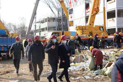 迎“疫”冲锋 光大信托驰援小汤山医院扩建工程