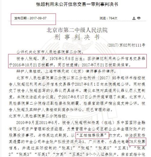 中金公司原投资经理两次＂老鼠仓＂两次被抓