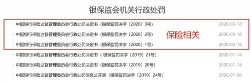 银保监会连开三张罚单金额高达618万 人保寿险一家牵连邮储银行和农行