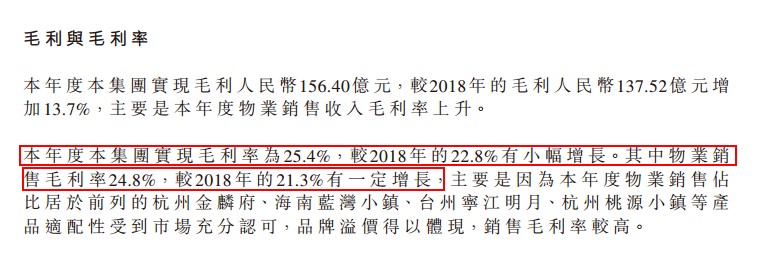 绿城中国2019年营收增速几近停滞 净利率不及行业平均水平