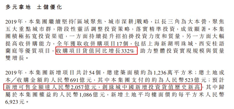 绿城中国2019年营收增速几近停滞 净利率不及行业平均水平