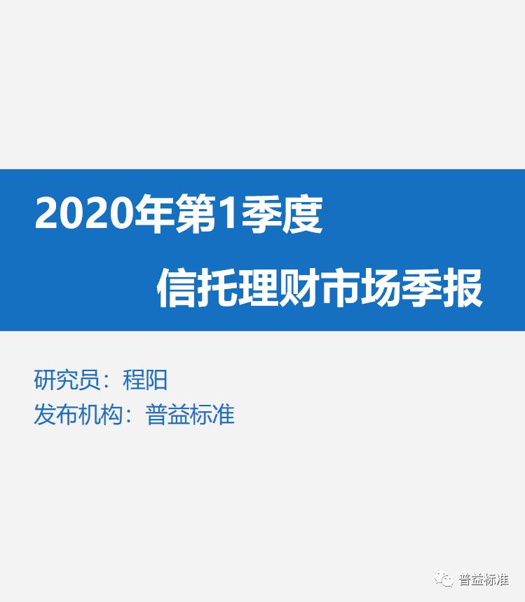 一季度信托产品“量升价跌”最高平均收益8.94%