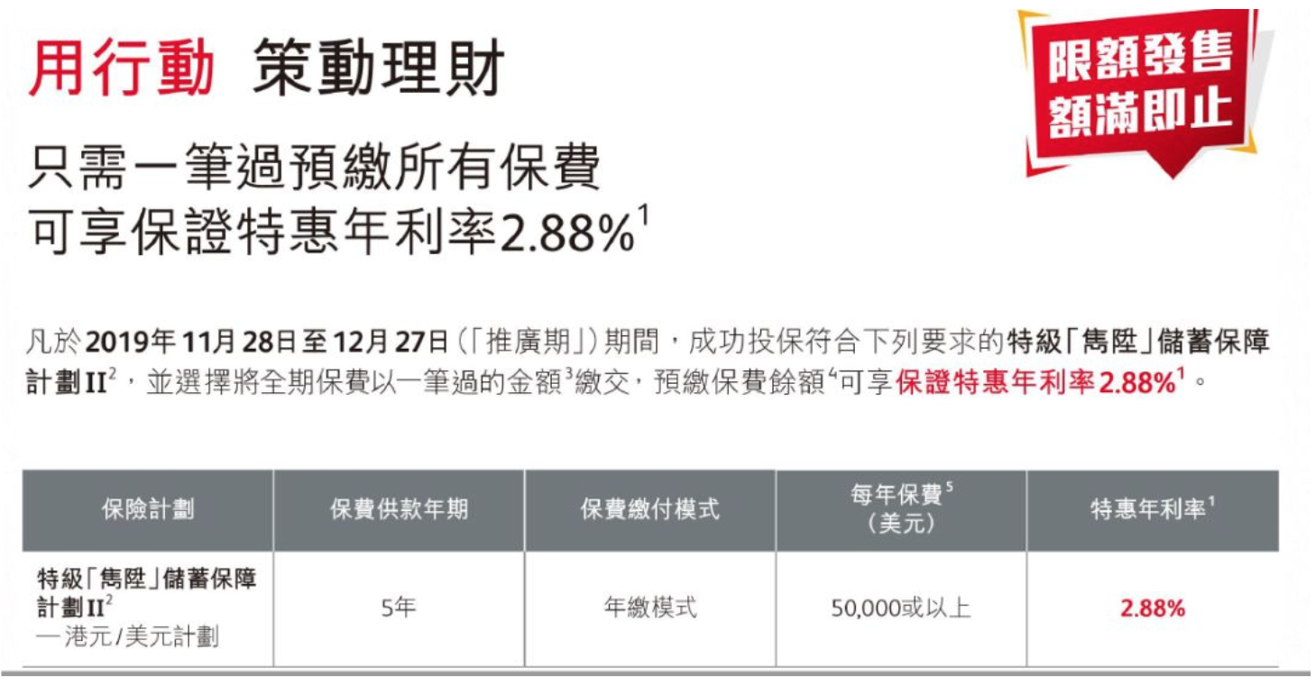 12月香港保险公司优惠强势来袭！