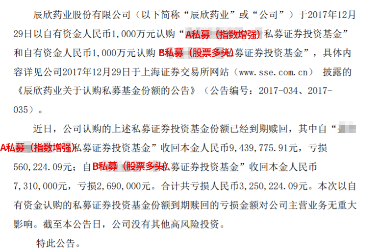 最牛医药巨头也出手，上半年上市公司狂买2.1亿私募！