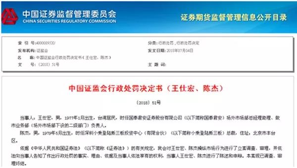 借道信托等 证监会严罚这些私募操纵市场“新玩法”