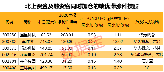 绩优滞涨的科技股名单来袭！