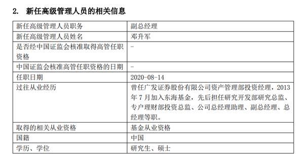 老板变下属 这一基金公司老总“自降”为副总！业绩不行还是另有它因？