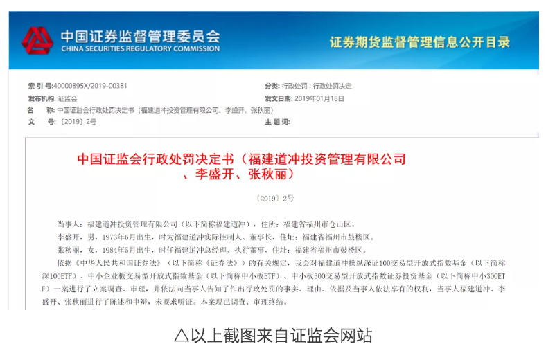 已注销私募福建道冲又收数百万罚单，这次涉及违规交易“建研集团”