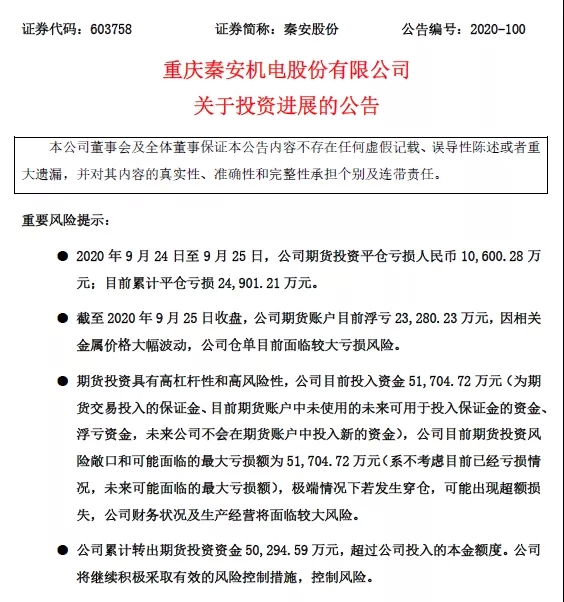 A股“期神”三连败 平仓亏损+浮亏已近5亿！大股东正大举减持 股价连续跌停