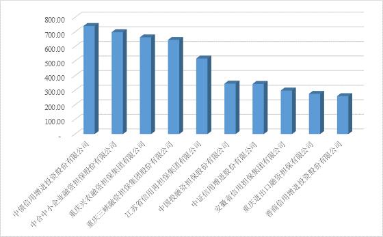联合信用：金融担保机构2019年年度top10