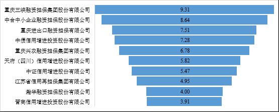 联合信用：金融担保机构2019年年度top10