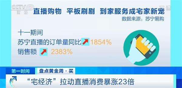 平台浏览量飙升200% 这类产品火了！“十一”黄金周 看看大家在网上买了啥