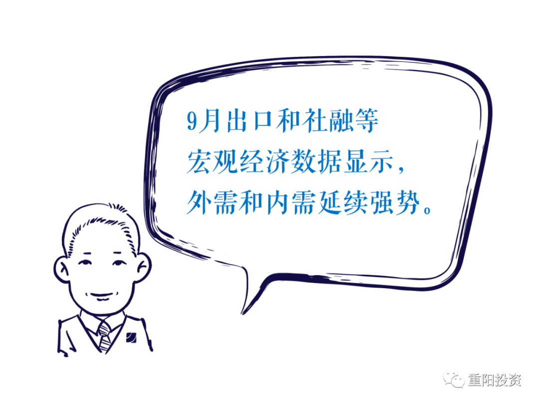 重阳投资：如何解读9月宏观数据及对下阶段货币和财政政策走向的影响