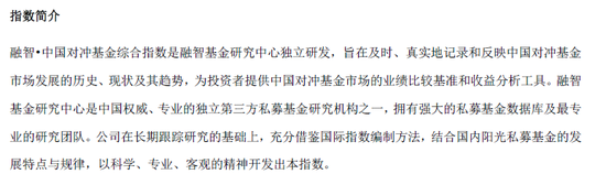 融智 ?对冲基金指数9月报：管理期货策略指数表现好