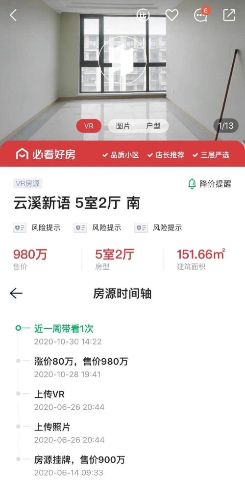 上市狂欢：蚂蚁总部片区 房价一夜涨价80万