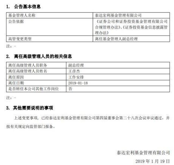 大改革？国投瑞银将迎新掌门 原泰达宏利副总王彦杰拟接棒